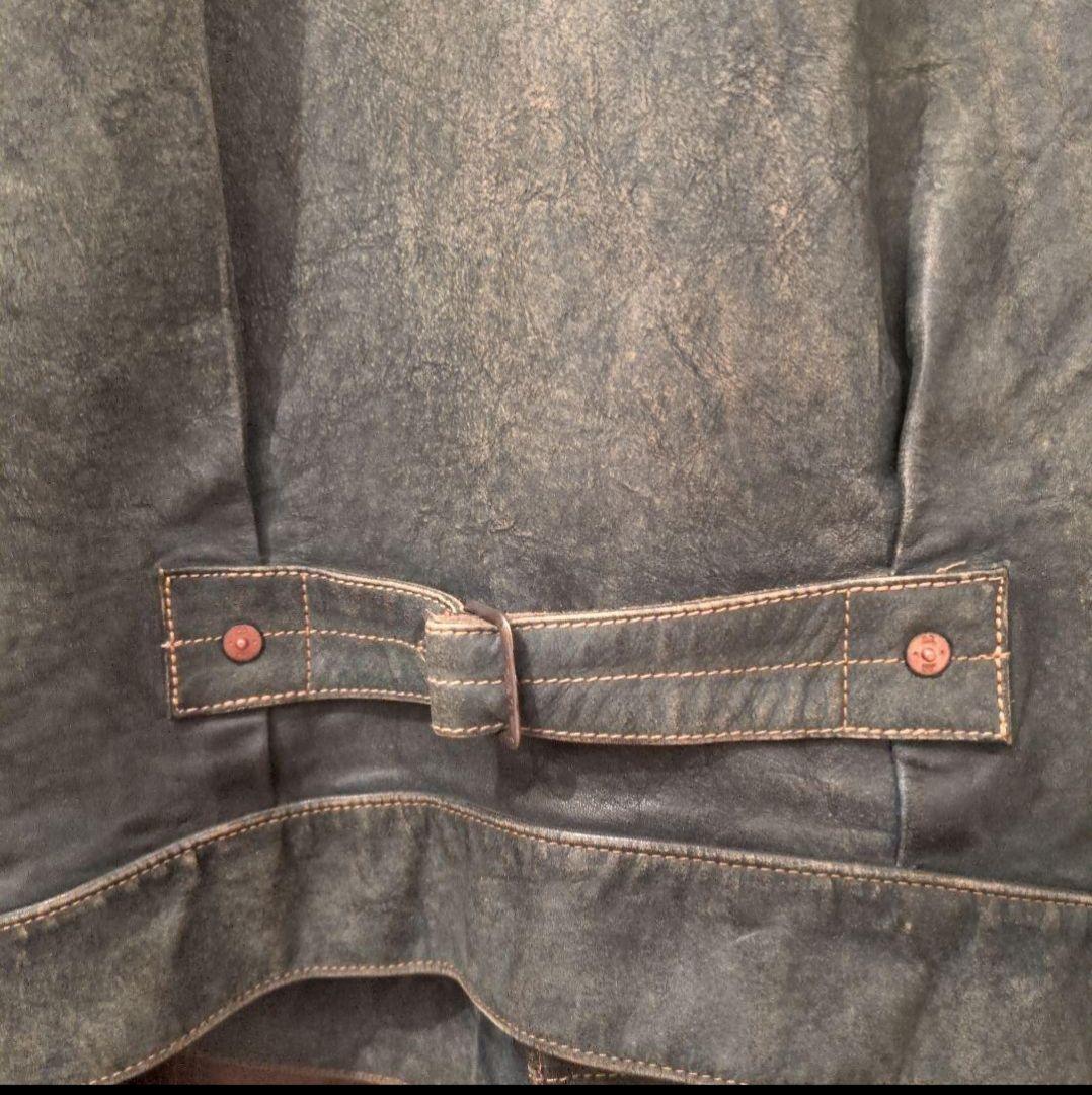 RRL リミテッドインディゴレザージャケット XS