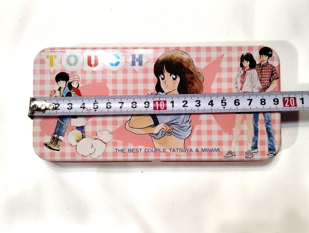 【入手困難】タッチ ブリキ製 筆箱 昭和アニメ ピンボール付き コレクターズ