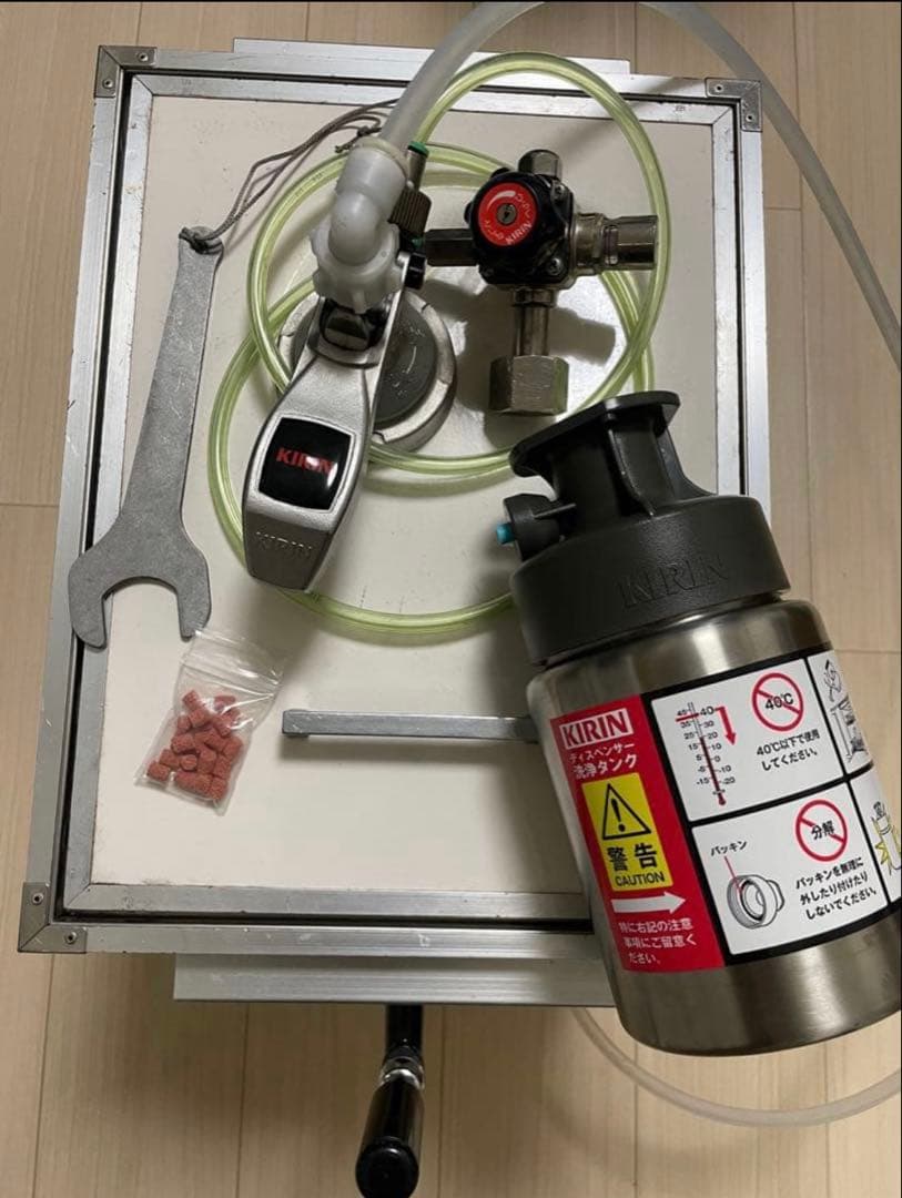 ビールサーバー　氷冷式　コールドプレート　洗浄用タンクセット