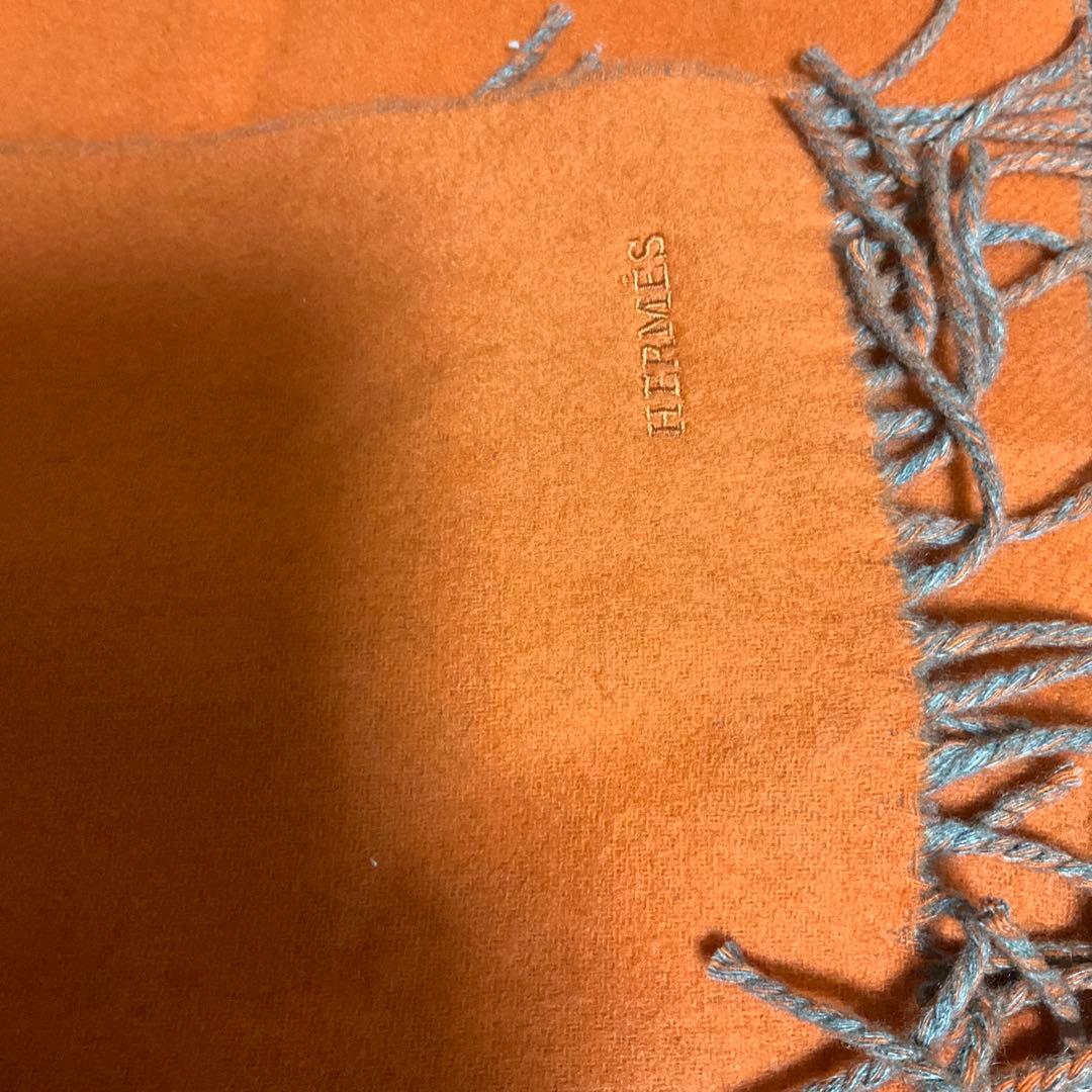 エルメス　レクトヴェルソ　マフラー　ユニセックスモデル