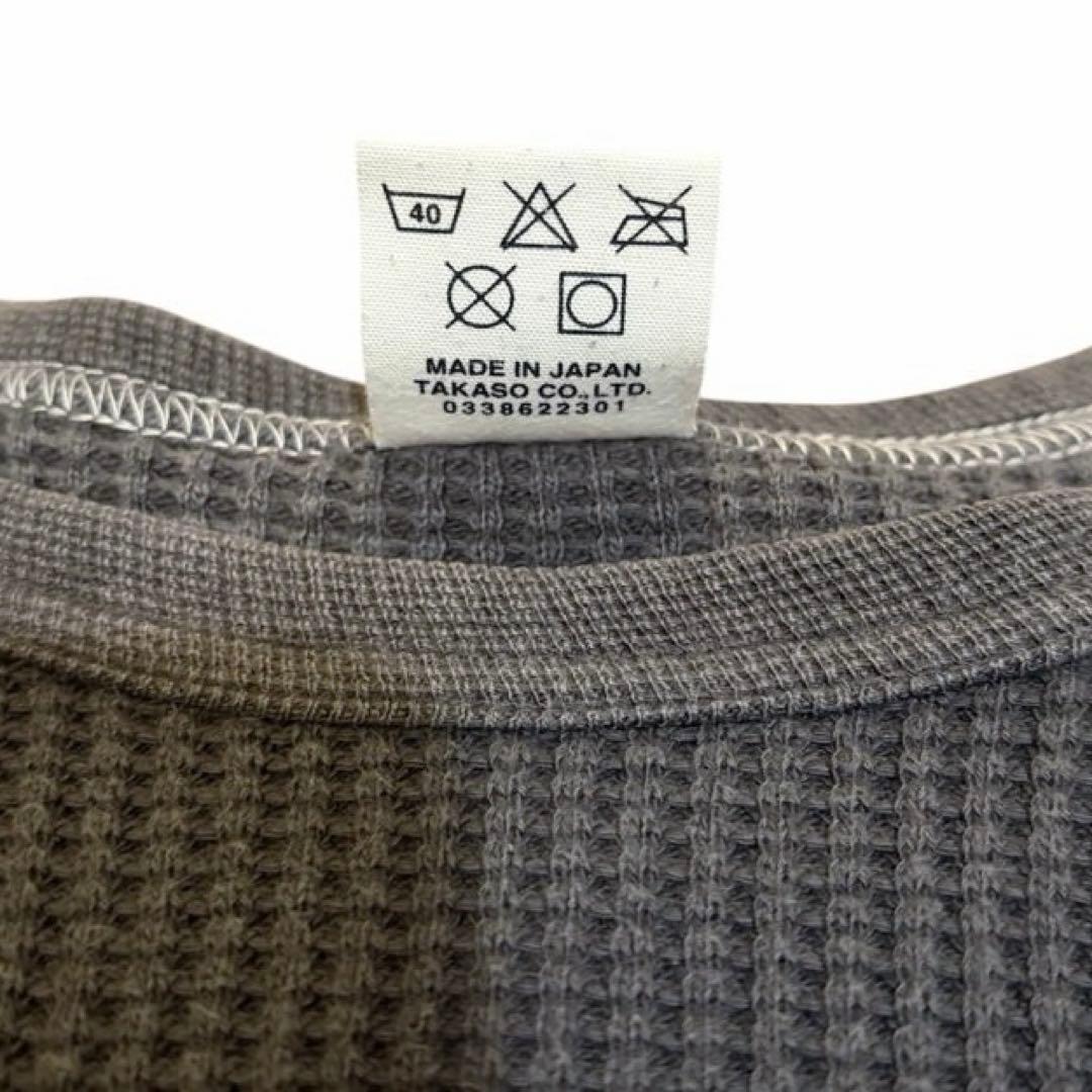 希少BARNSバーンズ肉厚ワッフルサーマルio着用アメカジミリタリーキムタク