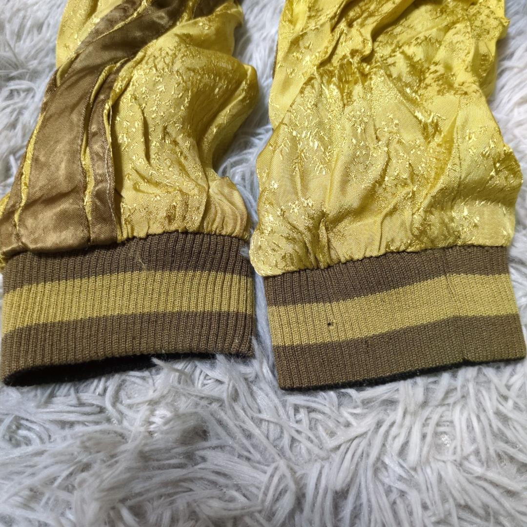 【花旅楽団】XL☆和柄スカジャン☆桜金魚鉢柄☆刺繍☆リバーシブル