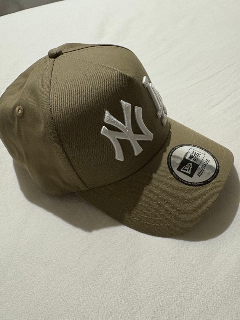 NEW ERA/ニューエラ】DOUBLELOGOキャップ カラーベージュ