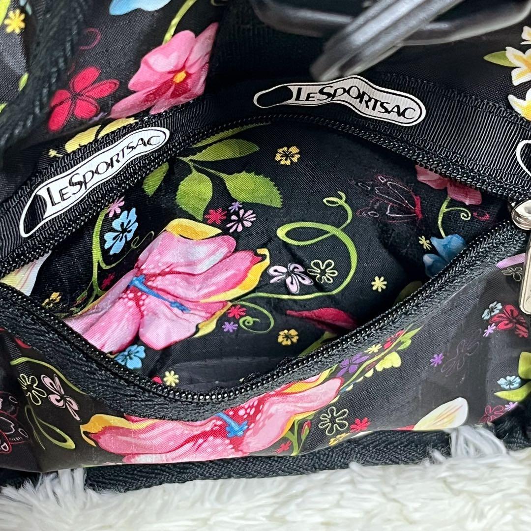 ⭐︎ハワイ限定⭐︎ レスポートサック ボストン ショルダー 2way ポーチ 鍵 花