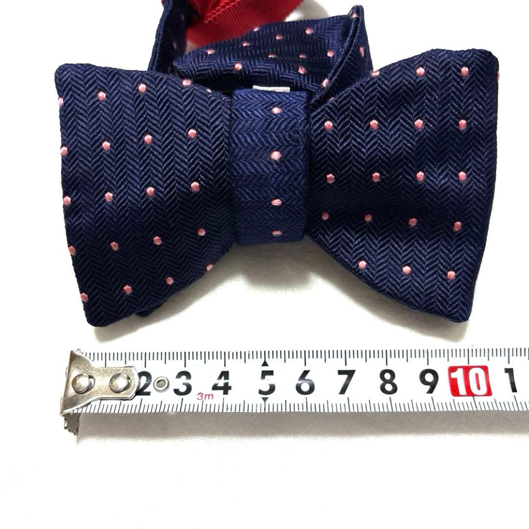 TURNBULL&ASSER ターンブル＆アッサー　蝶ネクタイ　ネイビー　美品