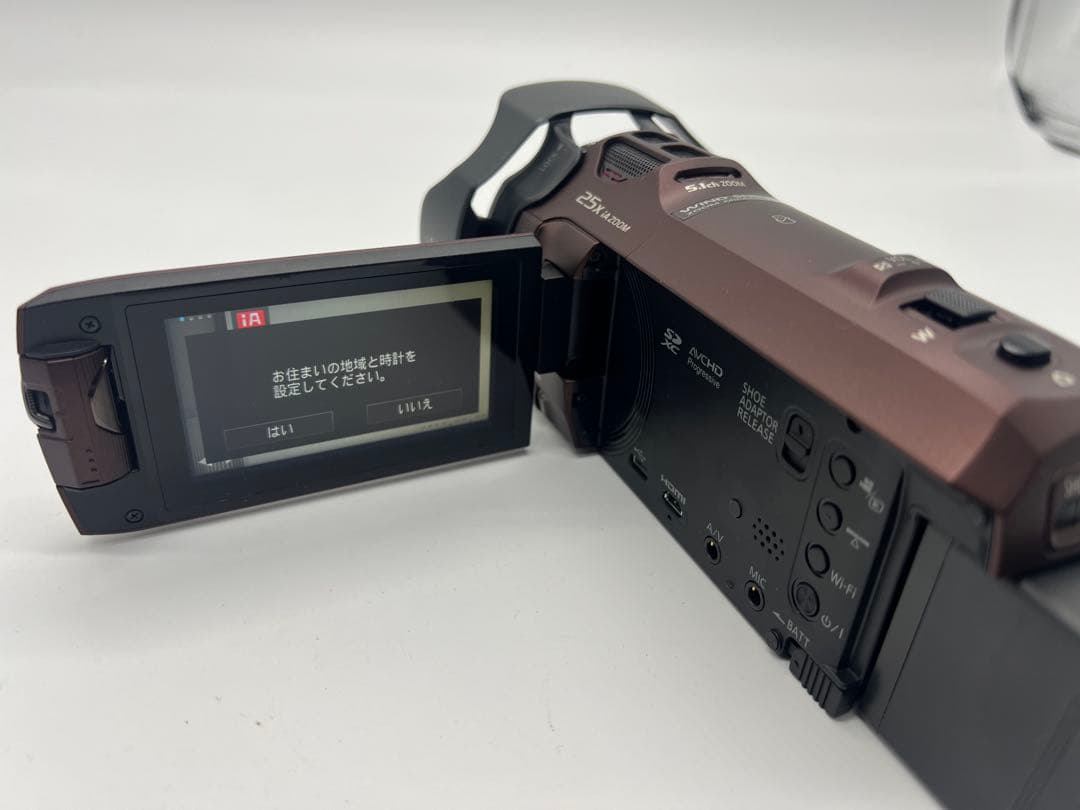 Panasonic【HC-WX970M】デジタル4Kビデオカメラ 動作品