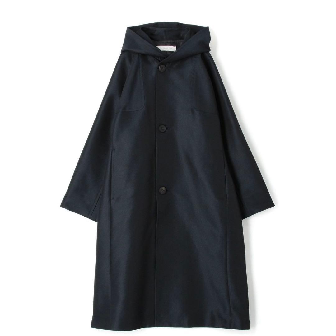 新品　ギャルリーヴィー　シェイプメモリー フーデッドラグランコート