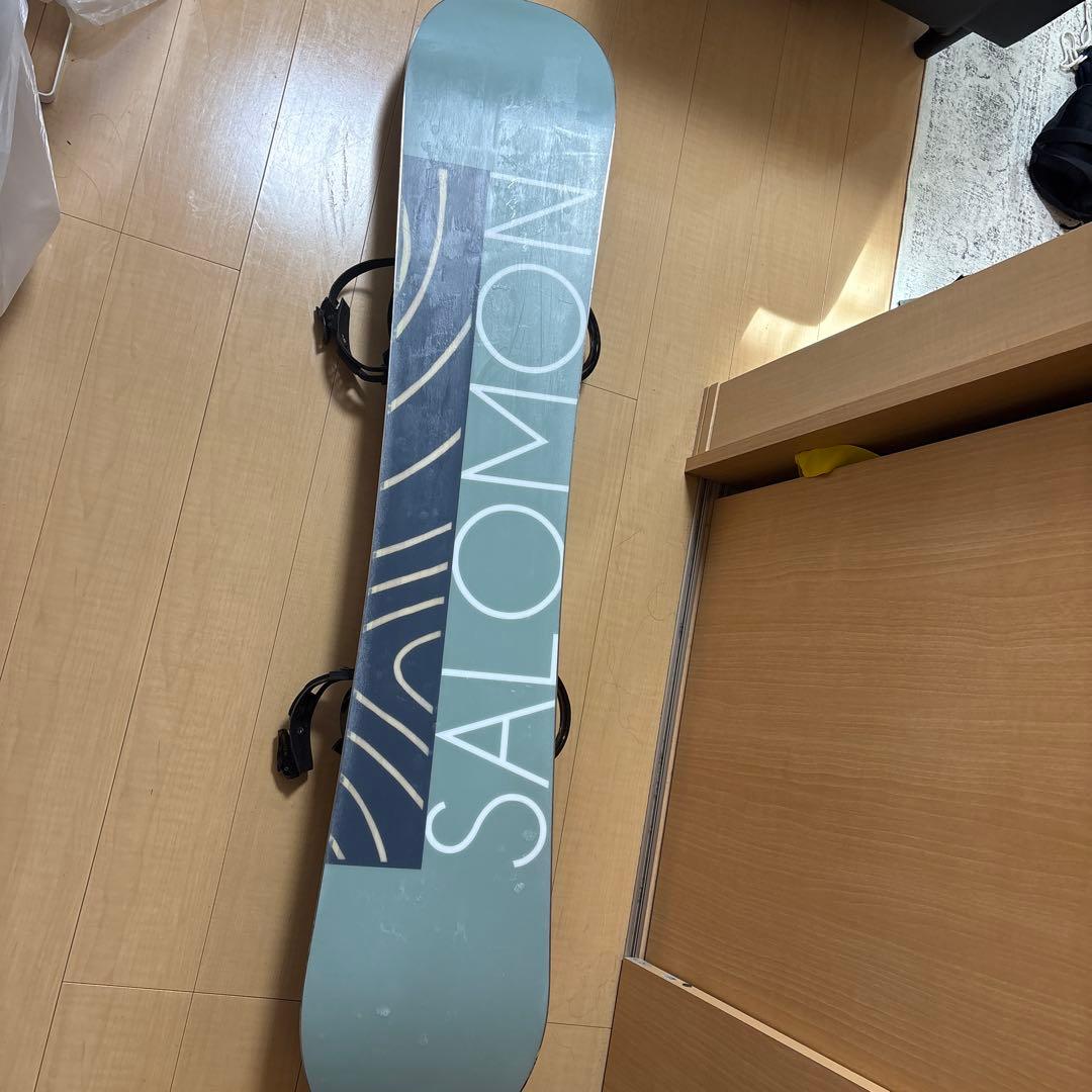 SALOMON スノーボード バインディング付き