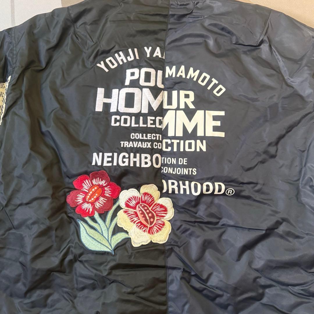 NEIGHBORHOOD ネイバーフット ヨウジヤマモト MA-1 Lサイズ