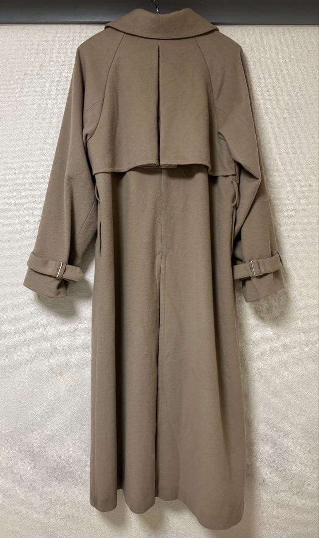 大特価！ anuans アニュアンス ウール ロング コート ベージュ