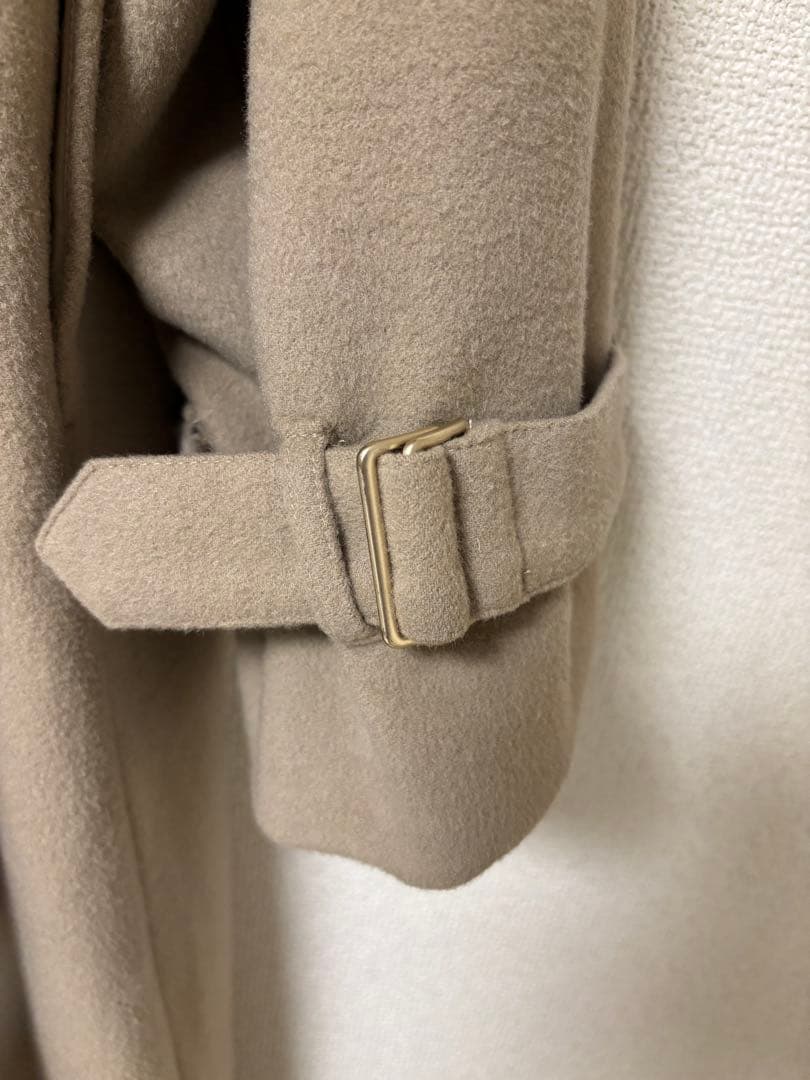 大特価！ anuans アニュアンス ウール ロング コート ベージュ