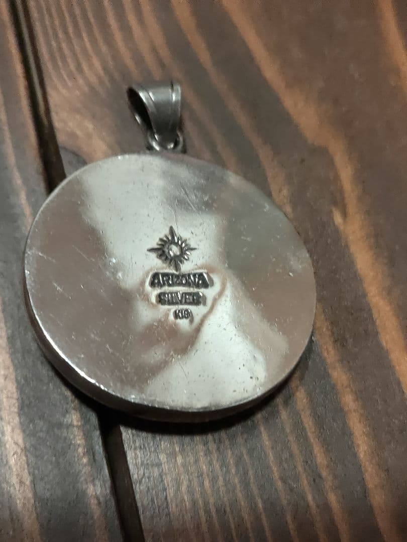 ARIZONA FREEDOM SV925 K18 ターコイズ ネックレストップ