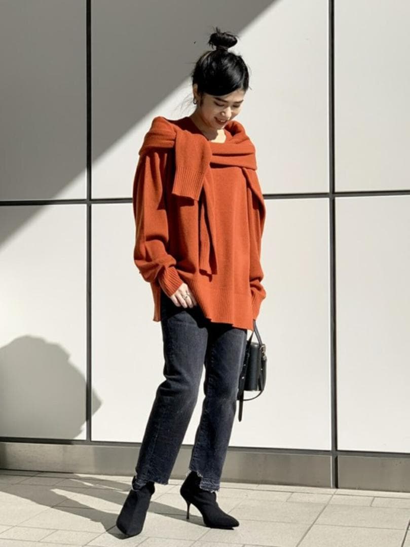 Deuxieme Classe ウールカシミヤニットプルオーバー