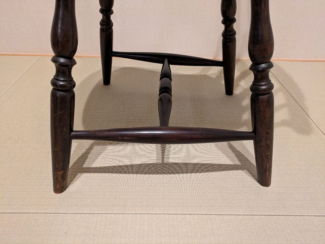 松本民芸家具 ウィンザーチェア ダイニングチェア 木製 アンティーク調