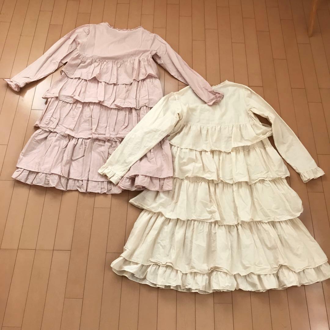 ピンクハウス　フリルミディ丈ワンピース　2点おまとめ