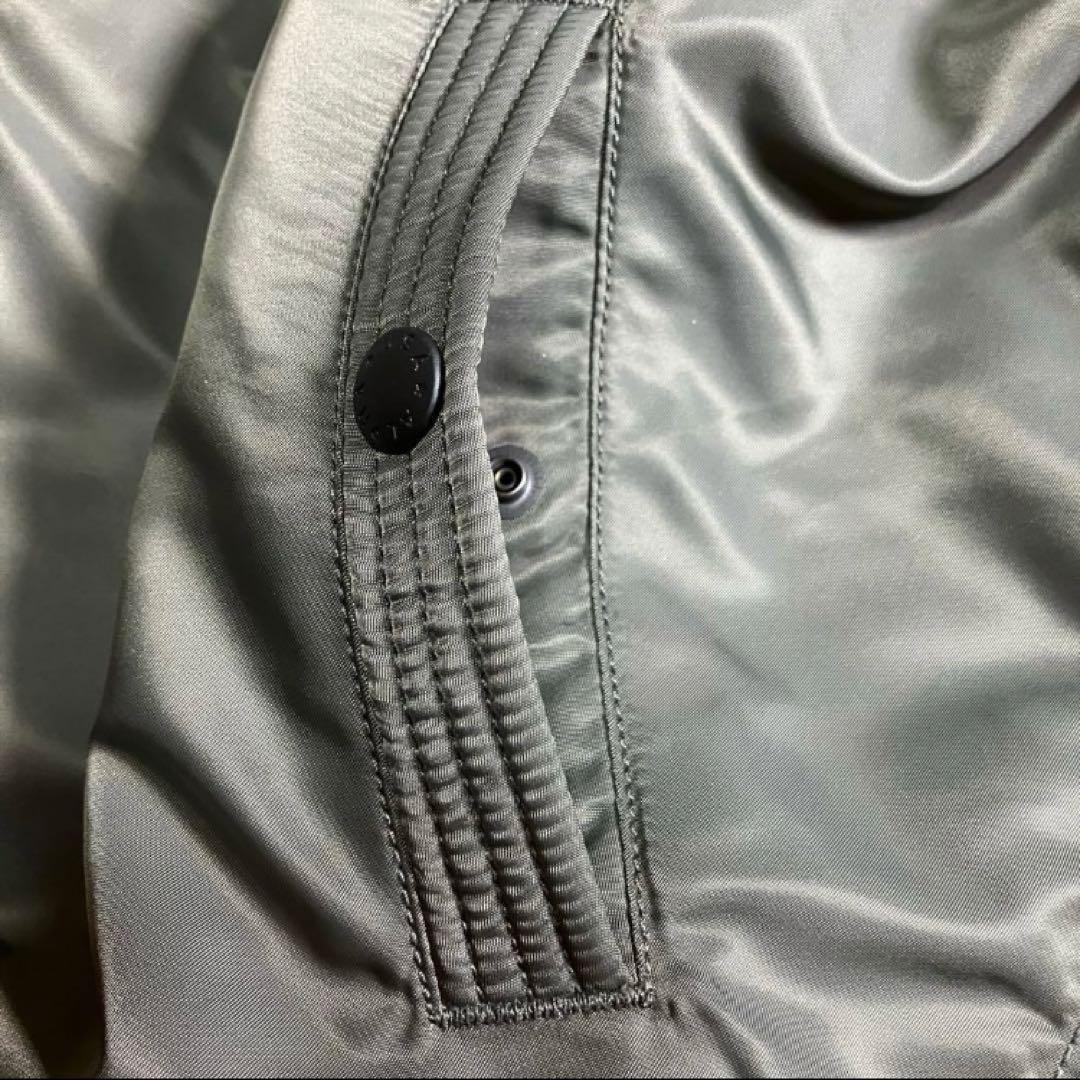 未使用XL✨アルファインダストリーズ✨MA-1 フライトジャケット　中綿　フード