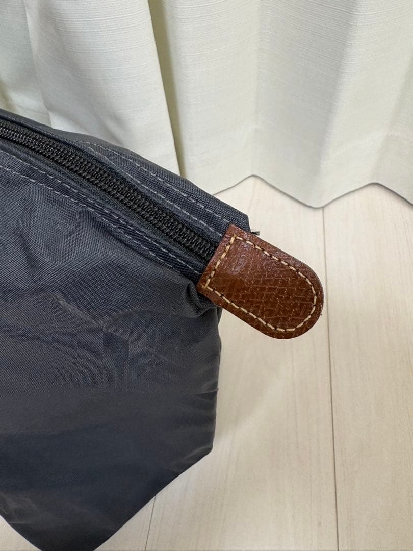 【正規品】ロンシャン　プリアージュ　L トラベルバッグ　ガンメタル　保証書あり