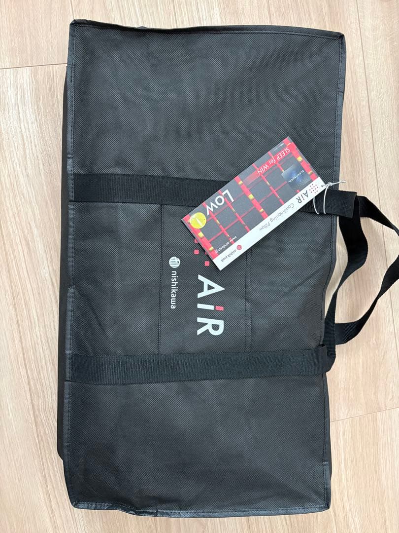 枕 西川 nishikawa AiR エアー 4DX ピロー 低め レッド