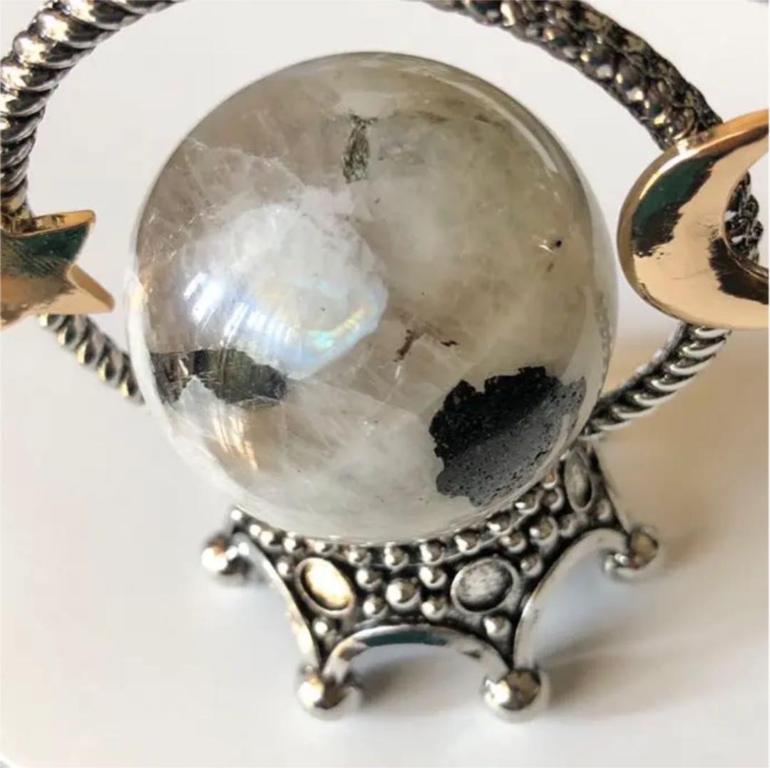 レインボームーンストーン スタンド付きA