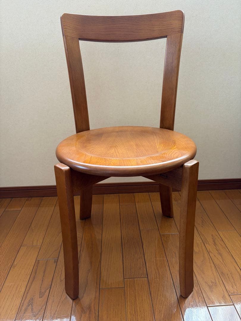 浜本工芸　ダイニングチェア　２脚セット スタッキング可