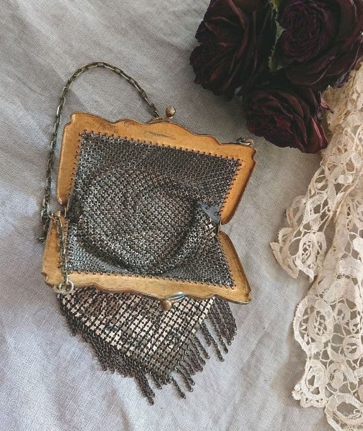 1900年初頭 Mandalian Mfg.Co メタル メッシュ パース