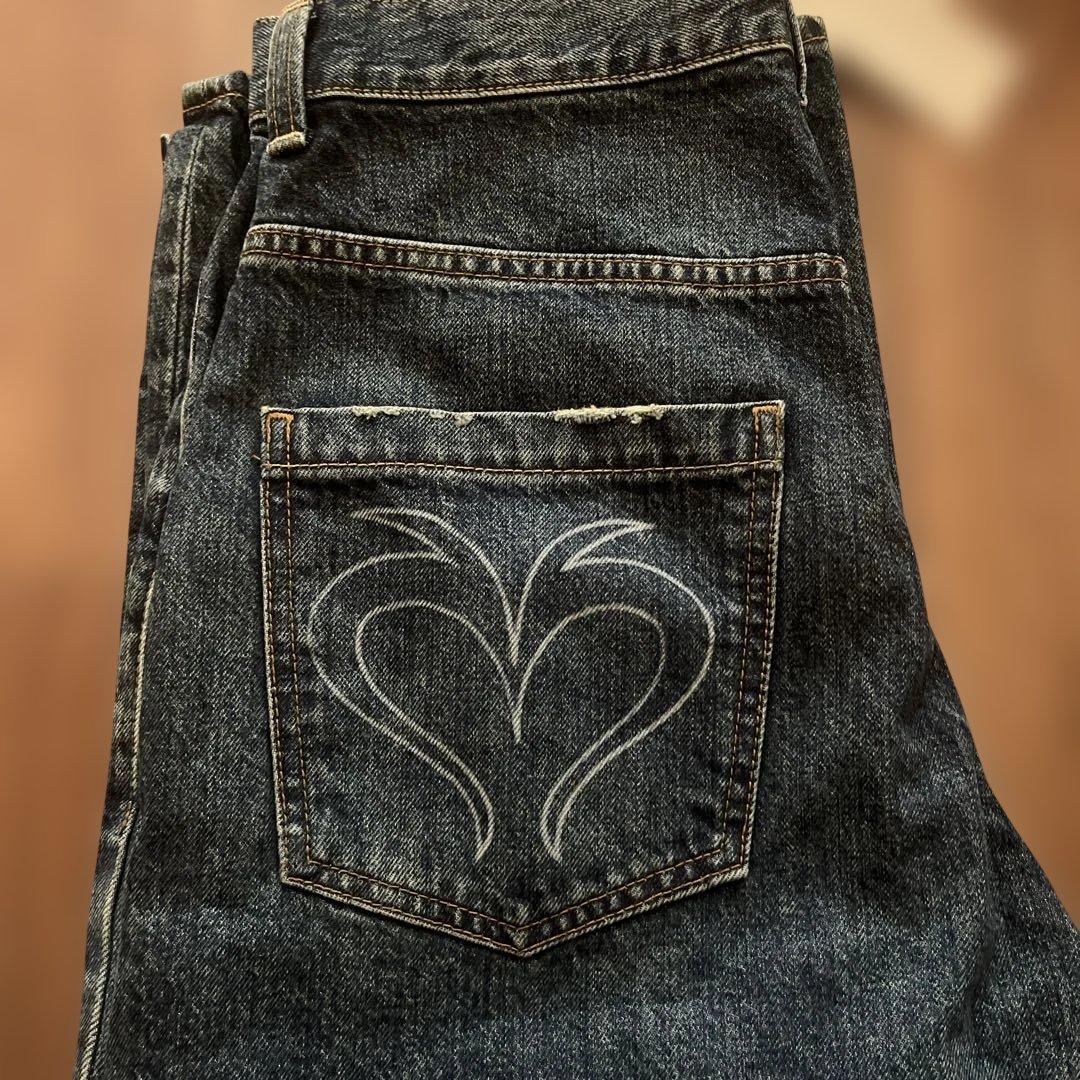 新品！BAPE ✖️MOUSSY デニム　サイズ2