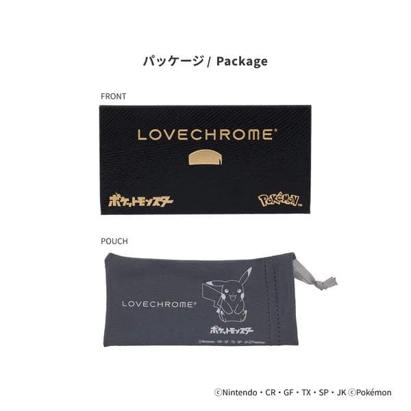 【即発送】ラブクロム ポケモン モデル K24GPツキ ゴールド <ピカチュウ>