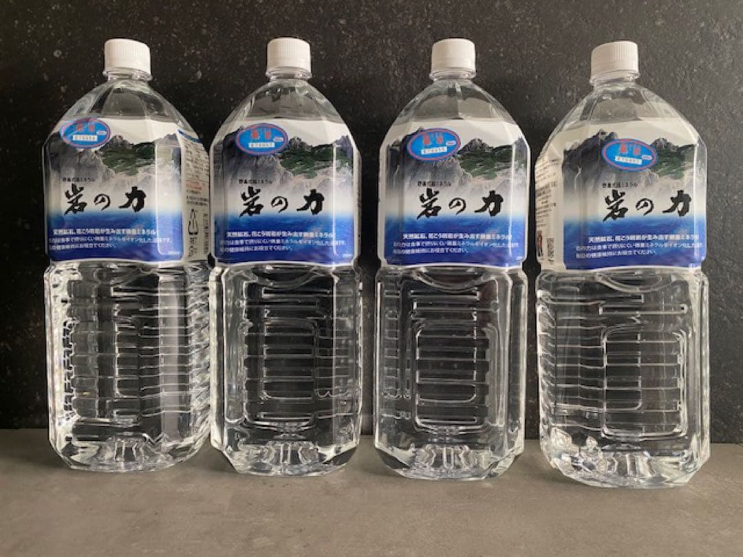 岩の力 野島式超ミネラル水　2000ml 4本セット