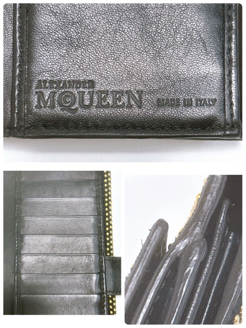 yuchin97 レア品　ALEXANDER McQUEEN 長財布