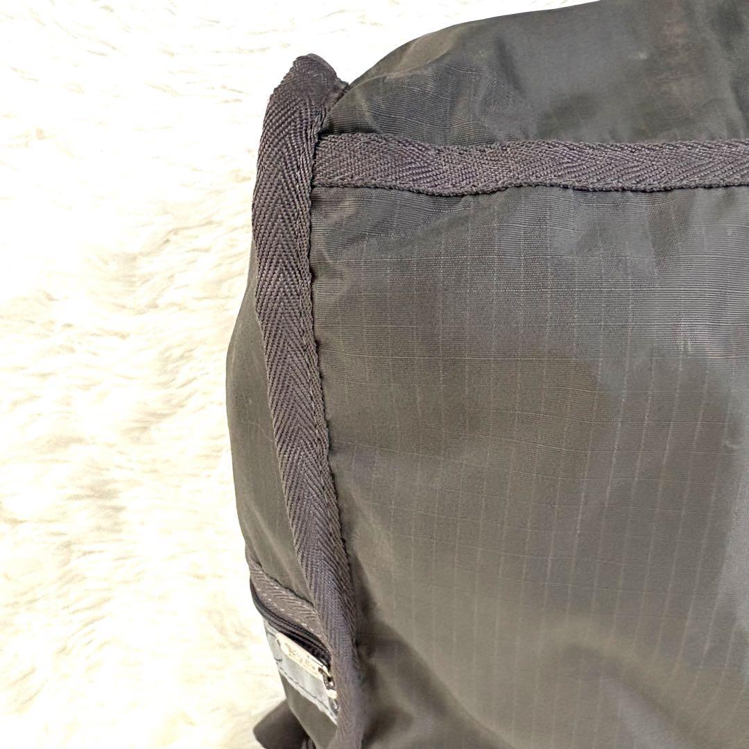 美品☆レスポートサック ラージウィークエンダー ボストンバッグ 2way グレー