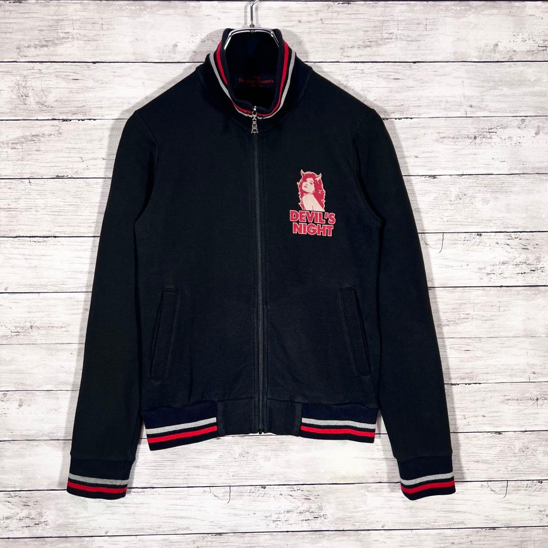 『希少』　ヒステリックグラマー　トラックジャケット　デビルガール　黒　【F】