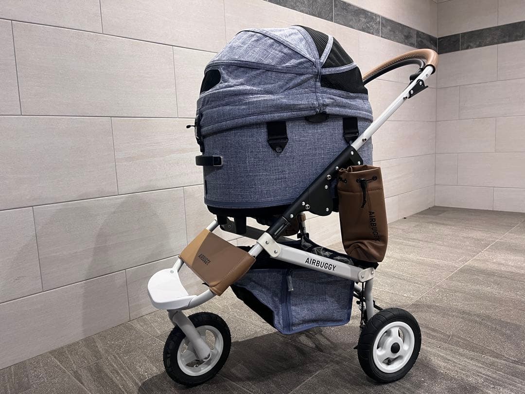 AIRBUGGY 折りたたみバギー グレー