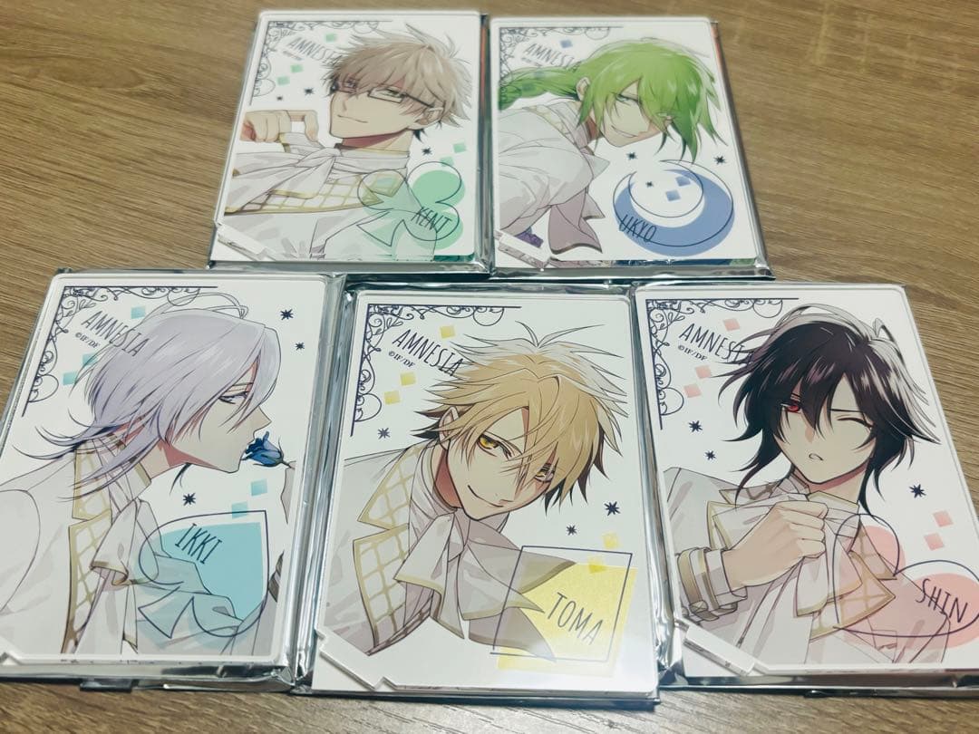 アムネシア　アクリルスタンド　オトメイト　バレンタイン　コンプ　トーマ　ウキョウ