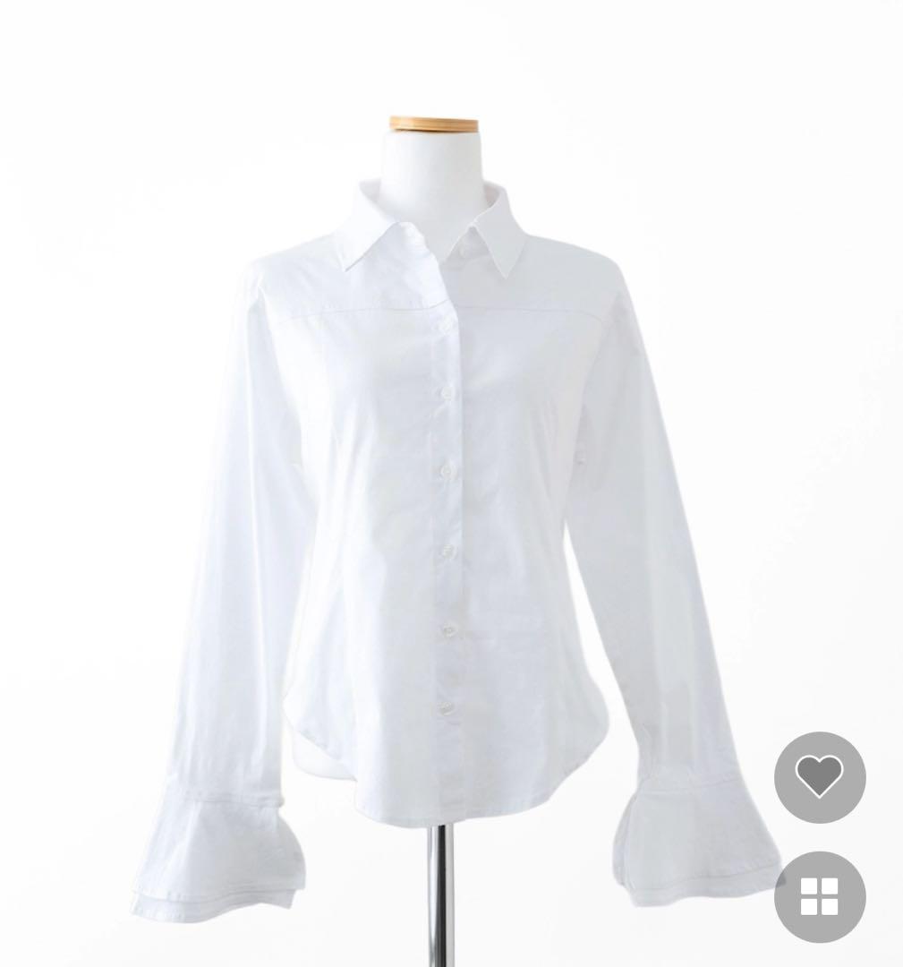 nugu nabi カザネ シャツ 2点セット