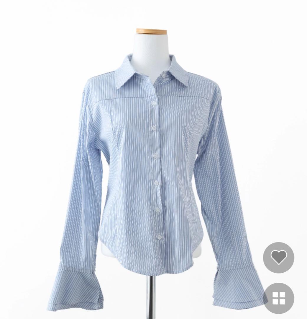 nugu nabi カザネ シャツ 2点セット