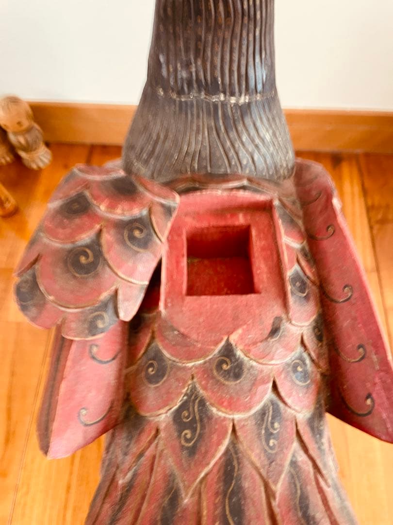 貴重！インドネシアガルーダ 職人手作りヴィンテージ