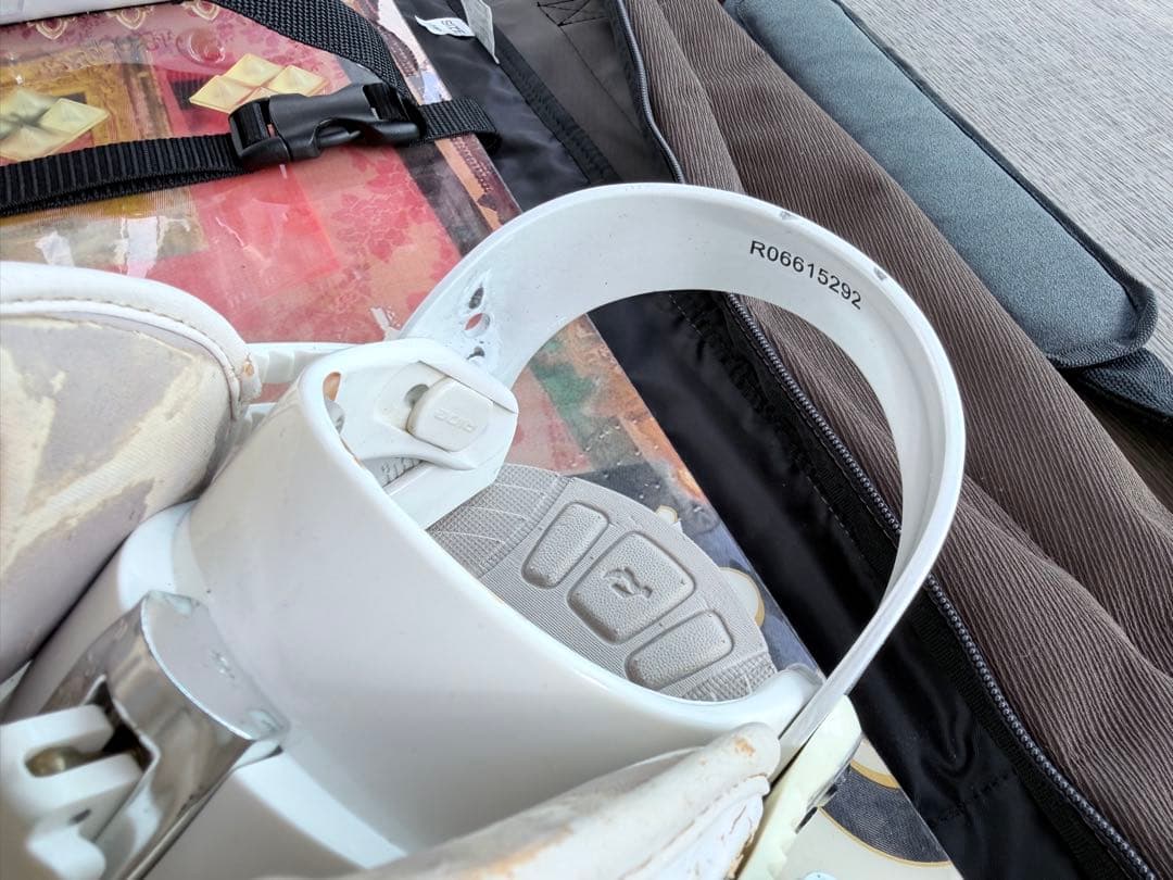 レディース 3点セット　スノーボード・バインディング・ケース