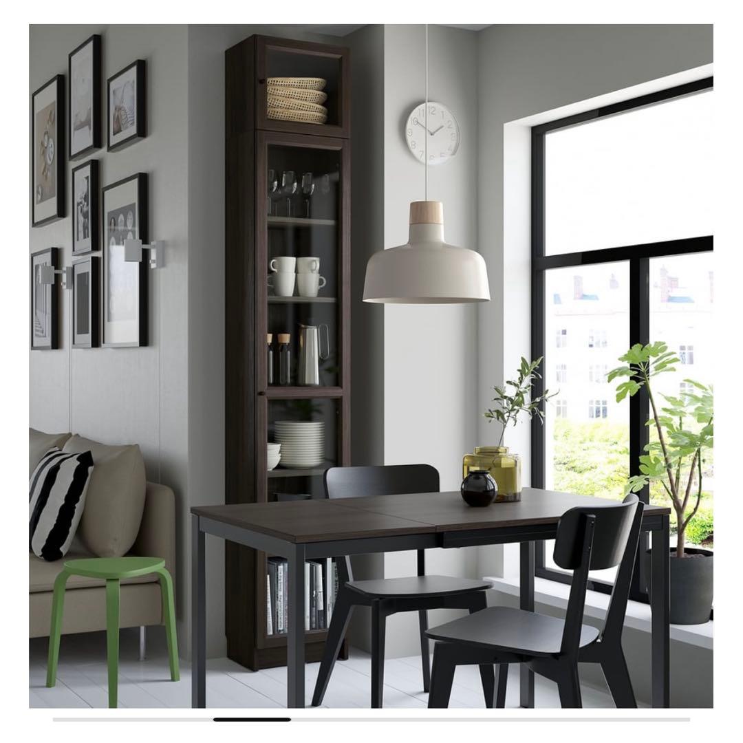 IKEA VANGSTA ヴァングスタ伸長式テーブル LISABO リーサボー