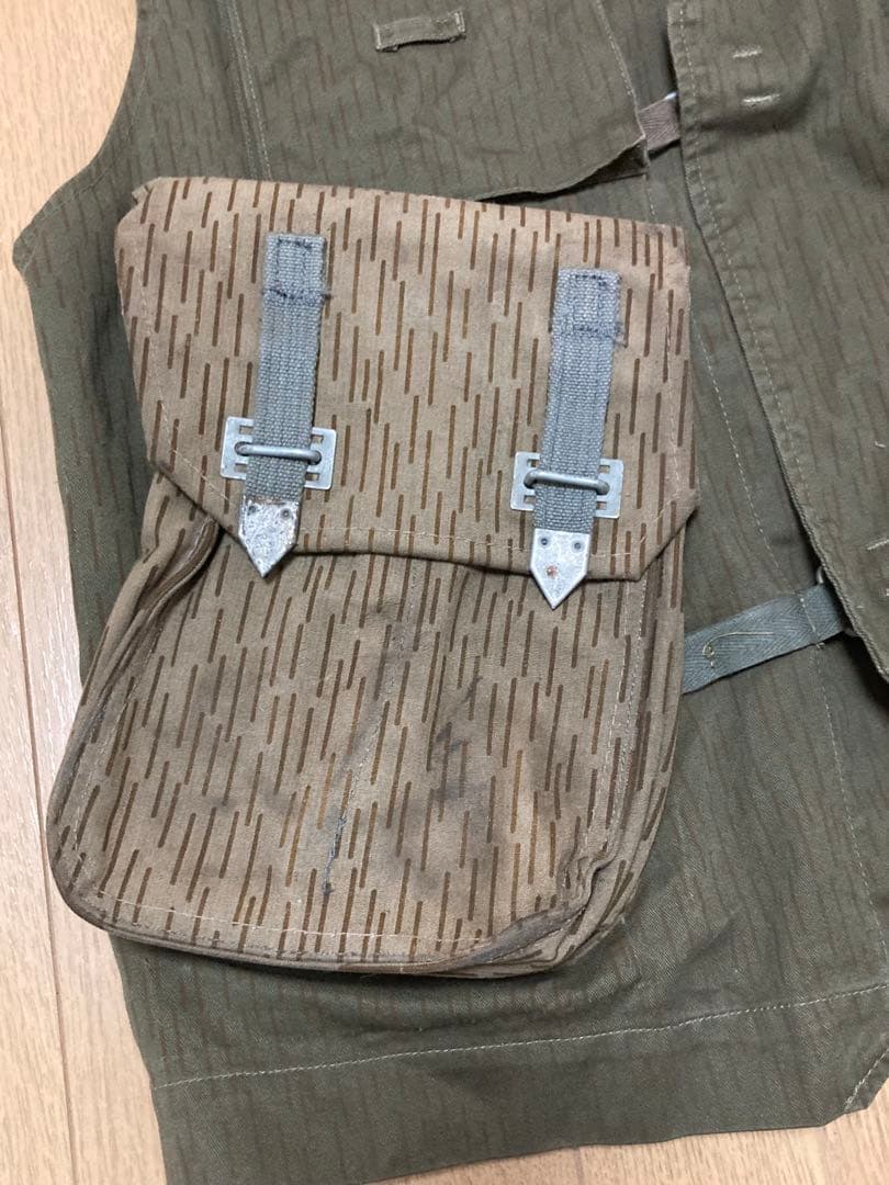 東ドイツ軍　NVA 空挺ベスト　レインドロップ　東独 DDR