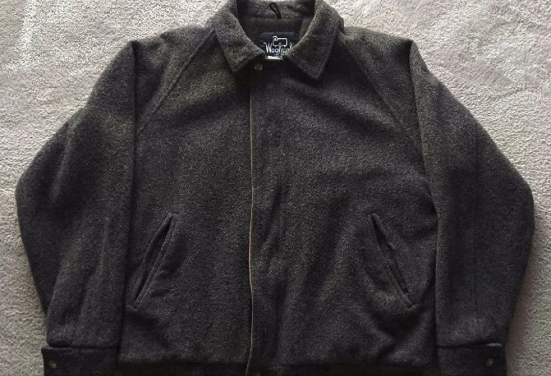 made in usa ウールリッチ ウールブルゾン