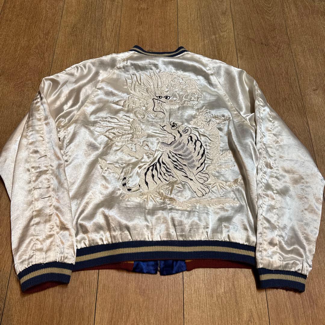 断*K様 テーラー東洋 スカジャン スーベニアジャケット　リバーシブル L 龍