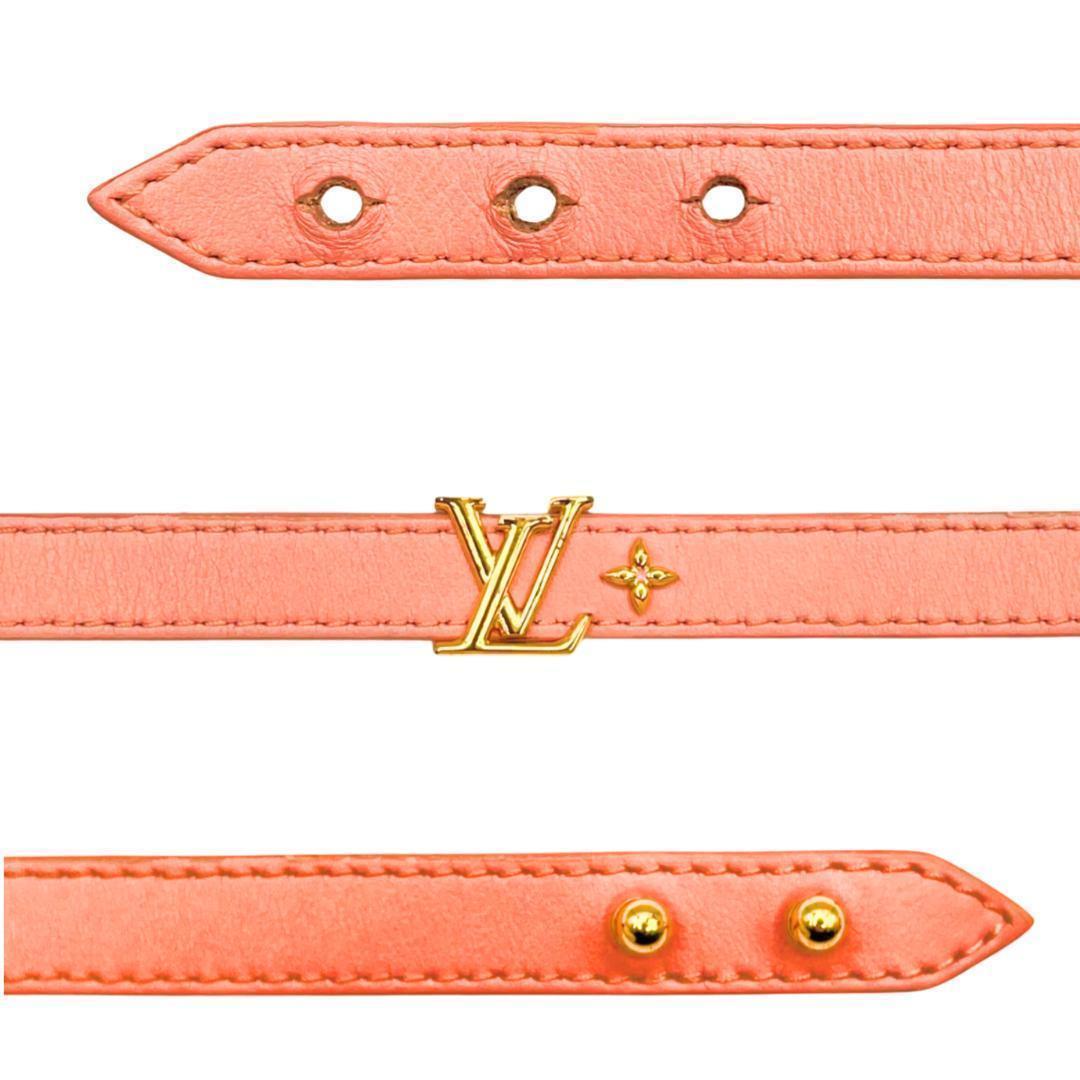 ルイヴィトン M8088F LVアイコニック ブラスレ 17 ブレスレット 革