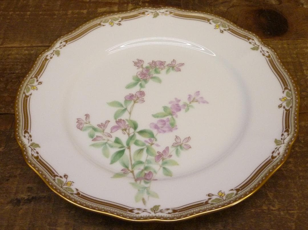 ヴィンテージ ノリタケ ガラコンテッサ 21㎝プレート 5枚 廃盤 S15459