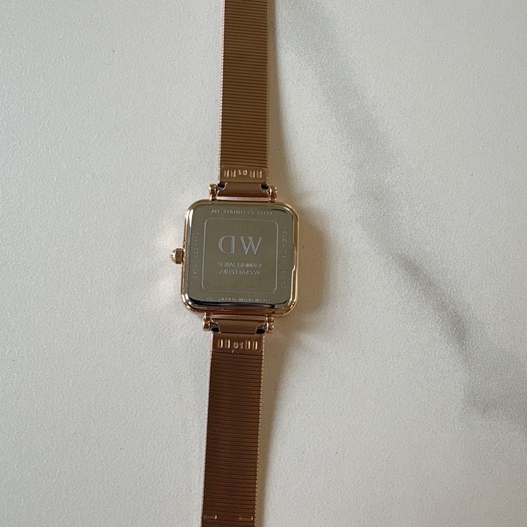 ダニエルウェリントン腕時計スクエア「Quadro Studio Emerald」