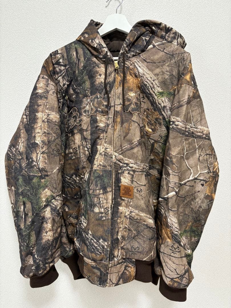 ブラックアイパッチ　リアルツリーカモ　ジャケット