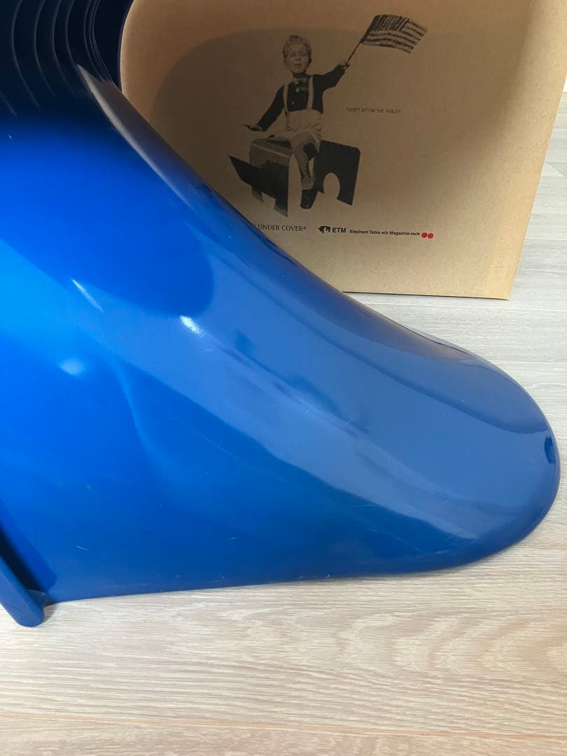 ヴィンテージ品★パントンチェア★ハーマンミラー製★ブルー★ミッドセンチュリー★