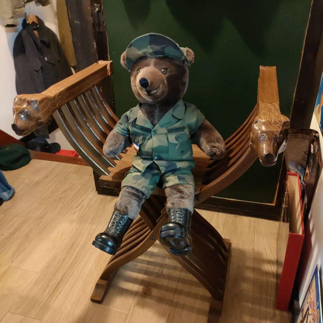 一点物！58000円購入！折りたたみチェア手作りインテリアアニマル 動物 犬トラ