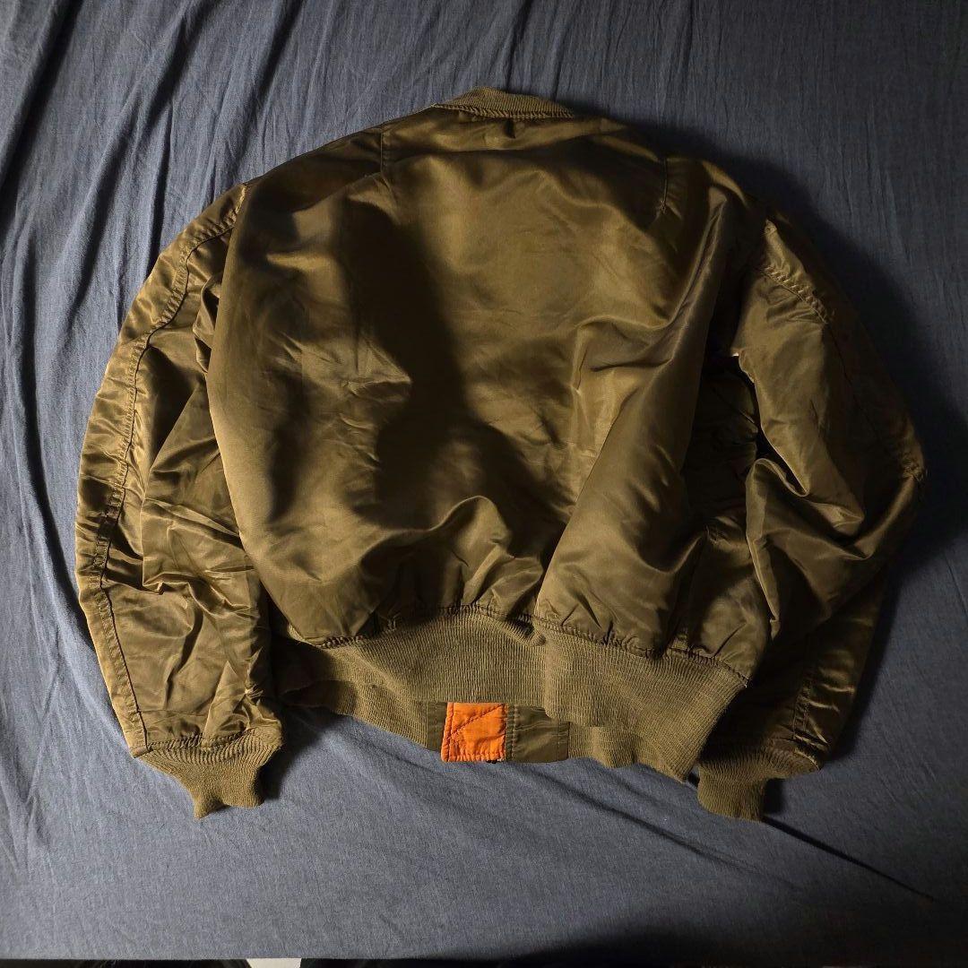 90s USA製 ALPHA INDUSTRIES MA-1 SIZE-L