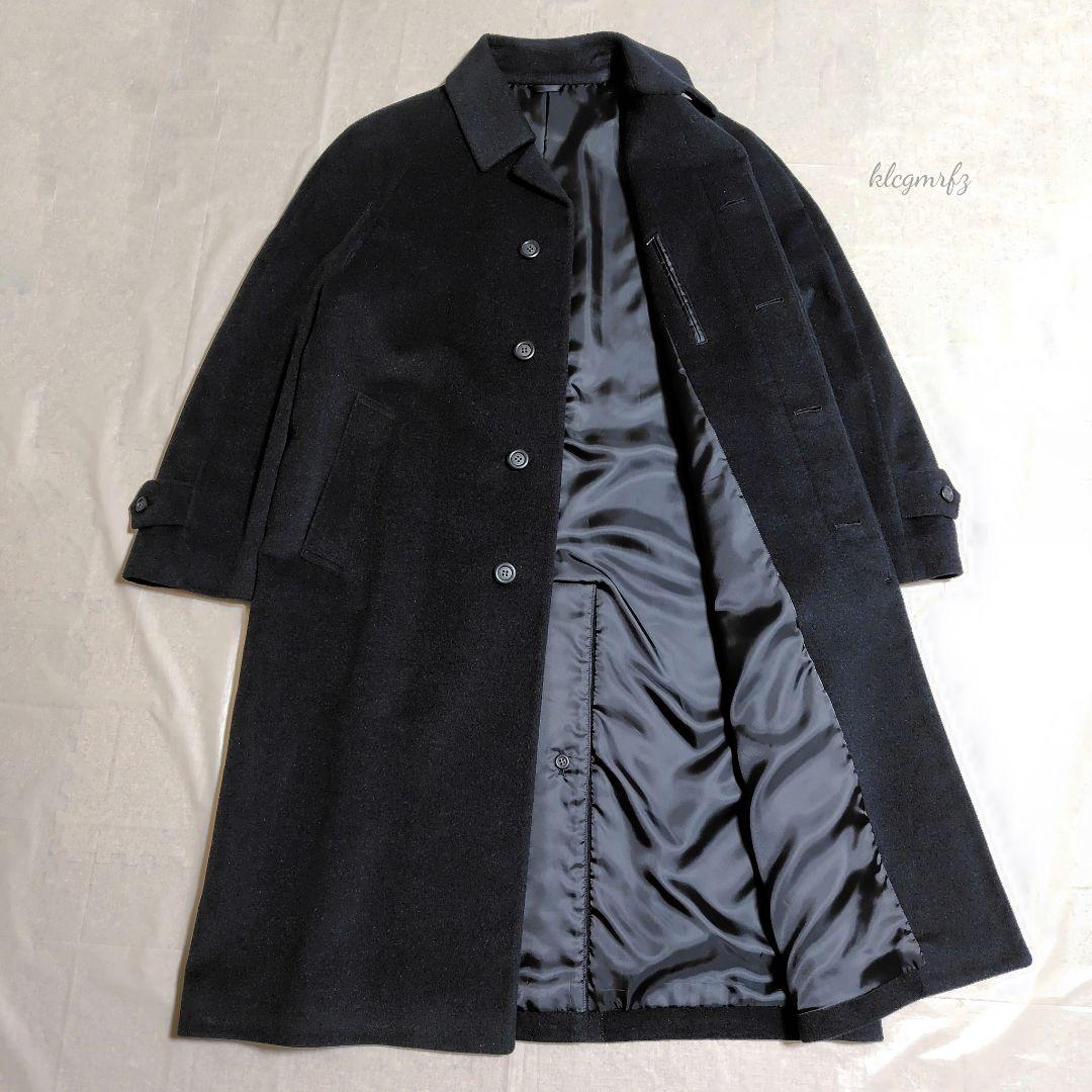 未使用級 約10万円 アンゴラ100% ステンカラー コート GOTAIRIKU