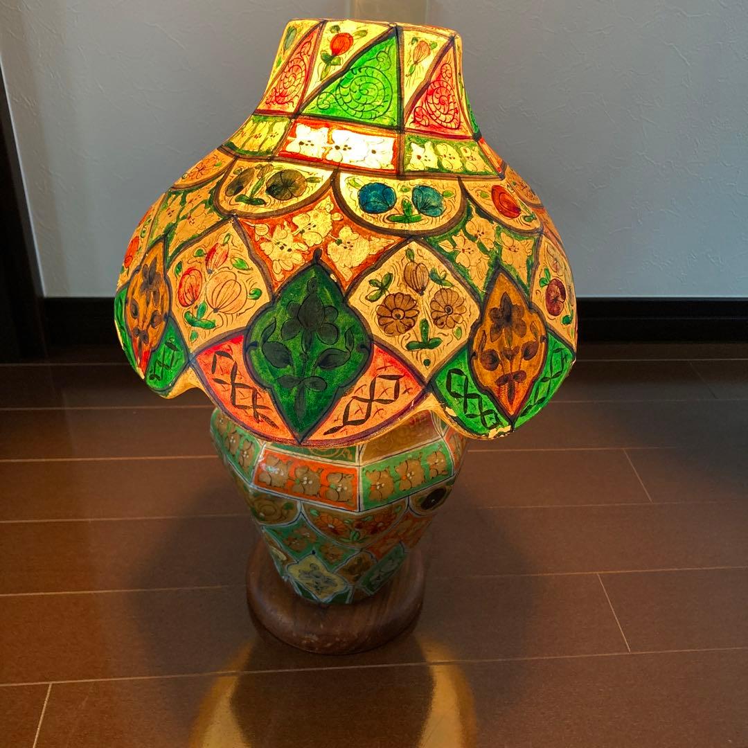 アンティークランプ パキスタン土産